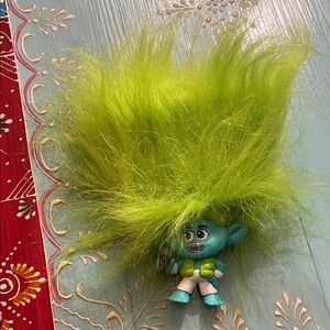 Trolls Doll with Bright Green Hair
